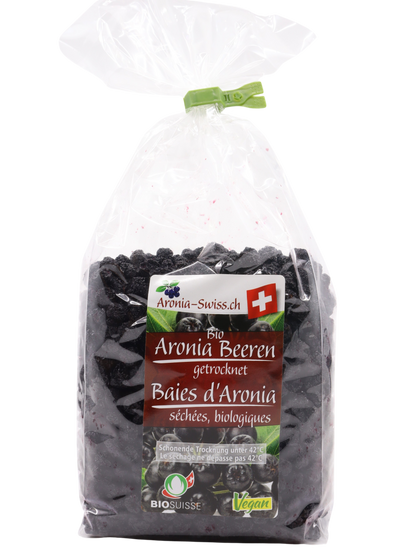 Aronia berries dried organic, Switzerland (OPC)