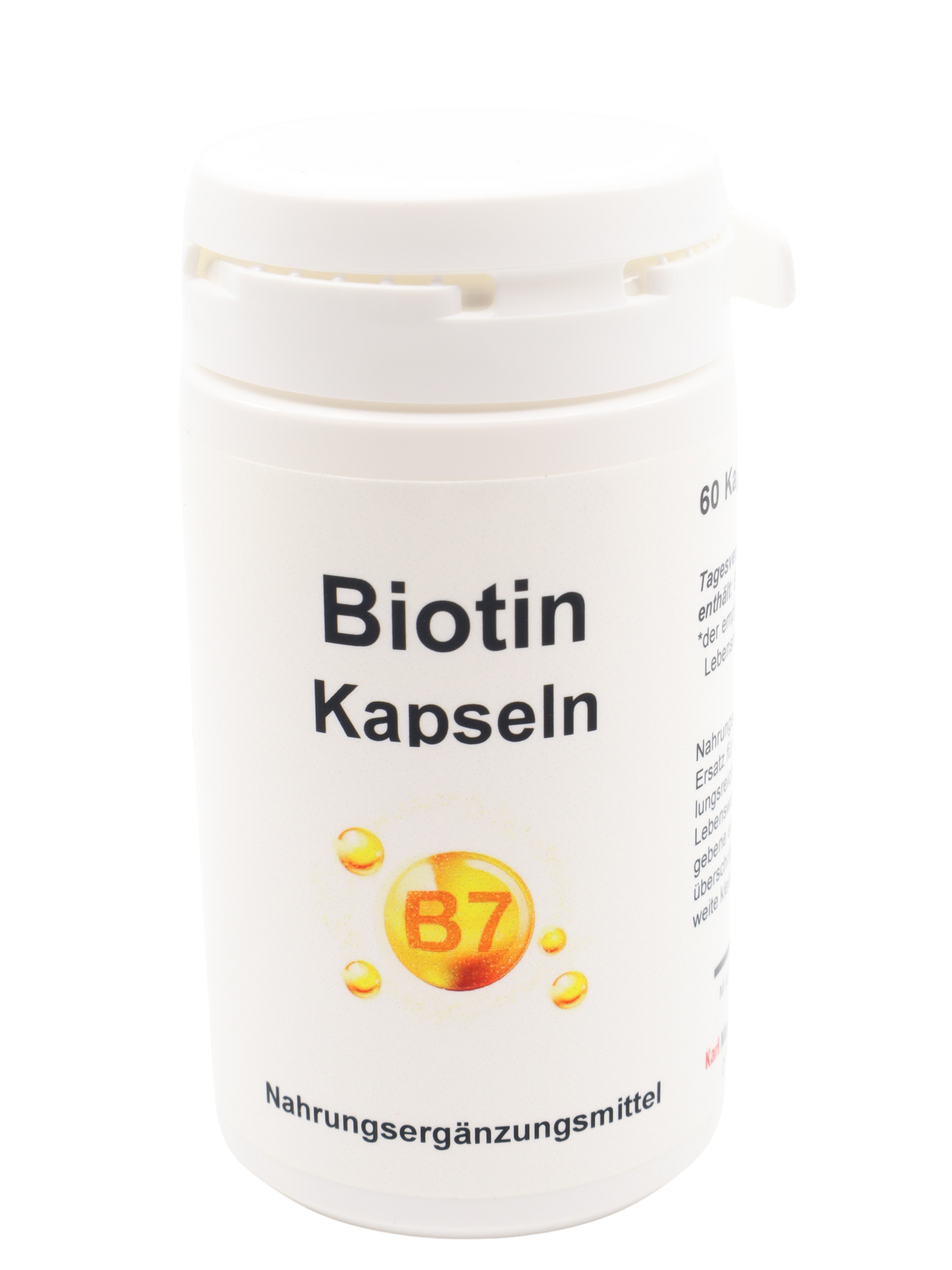 Biotin capsules