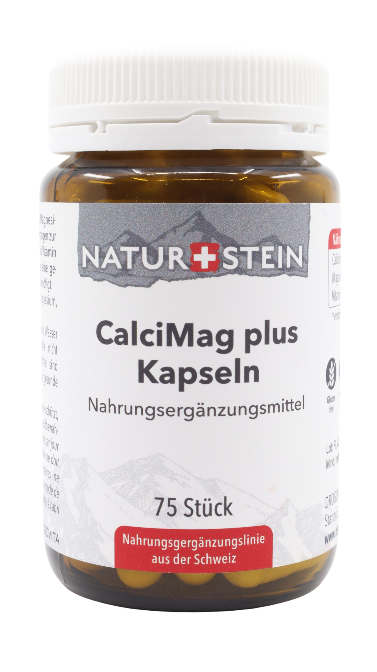 Calcium + Magnesium plus Kapseln, vegan