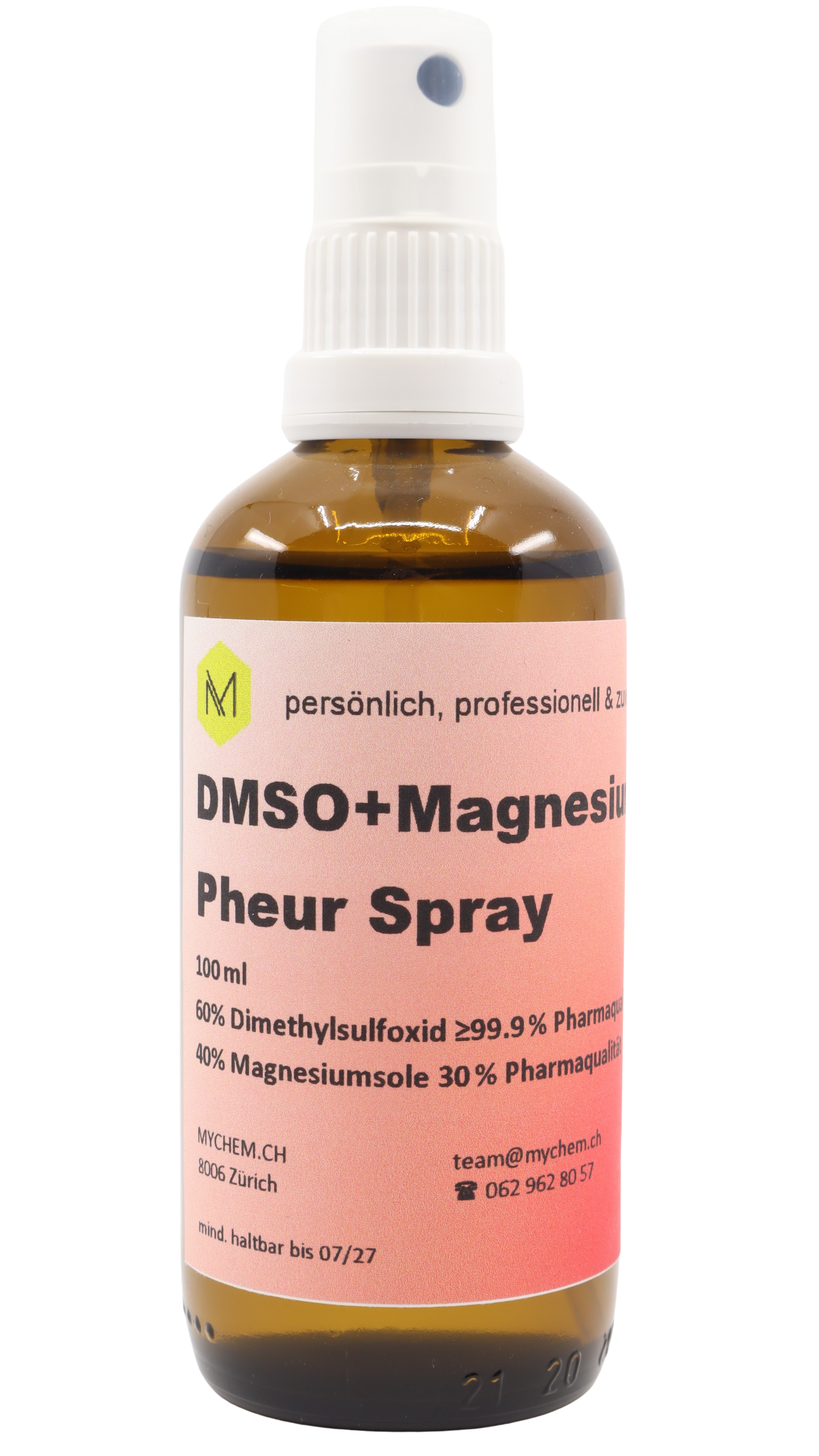 DMSO + Magnesiumöl Spray Pharmaqualität