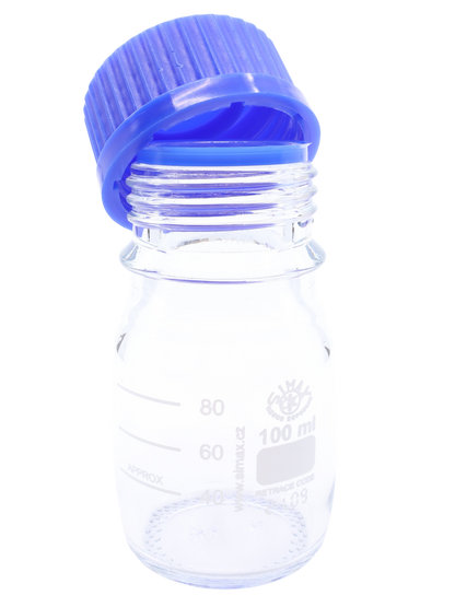 Laboratory bottle glass 100ml