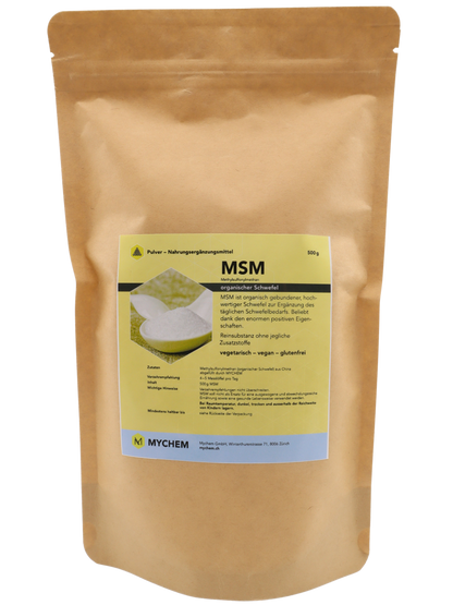 MSM powder, vegan