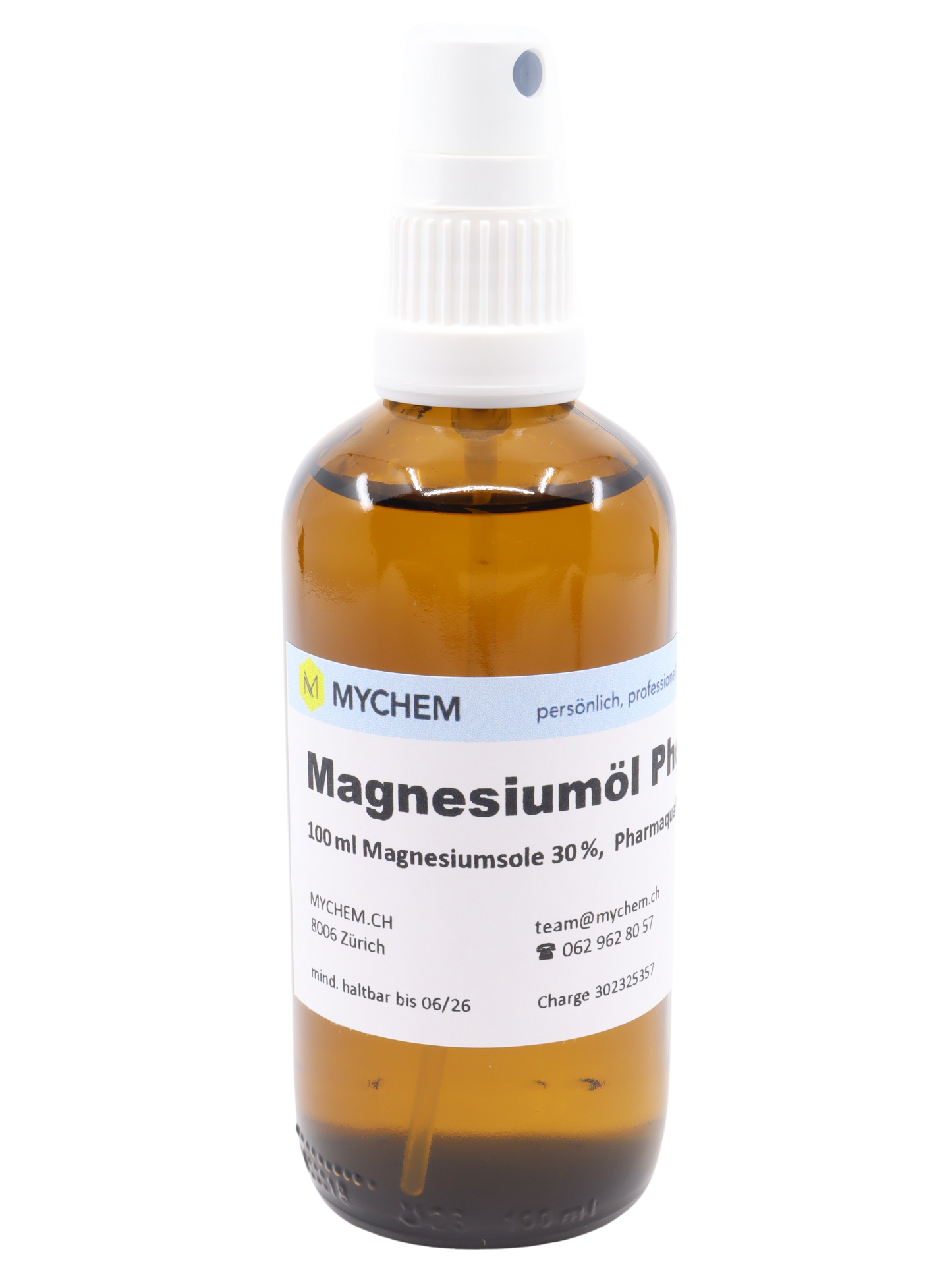 Huile de magnésium 30% qualité pharmaceutique