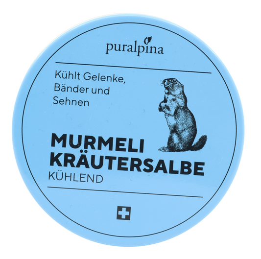 Murmeli-Kräutersalbe kühlend