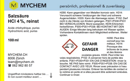 Salzsäure 4%
