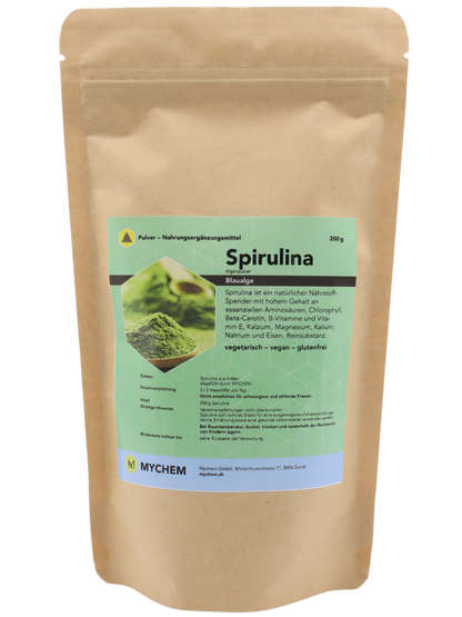 Spirulina Pulver, vegan