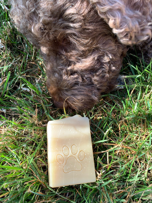 Animal fur soap, pure nature