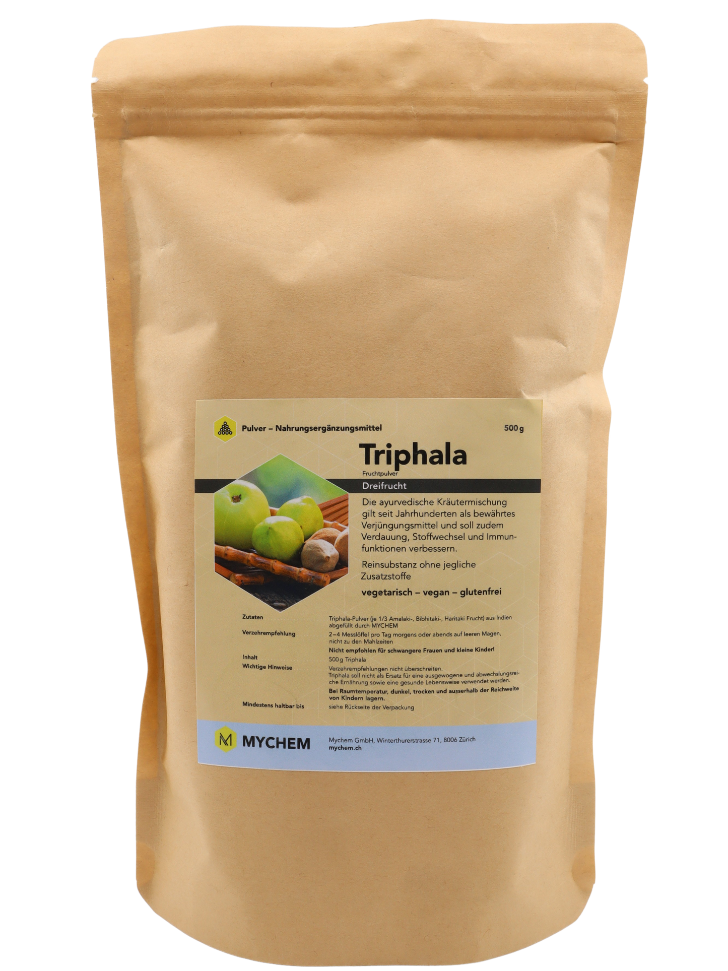 Triphala powder, organic, vegan, Special offer 2 for 1