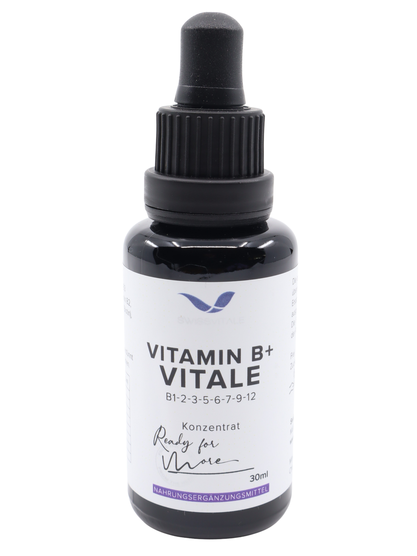 Vitamin B+ drops, organic, vegan